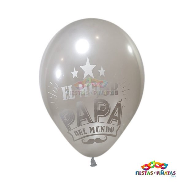 globos día del padre latex impresos