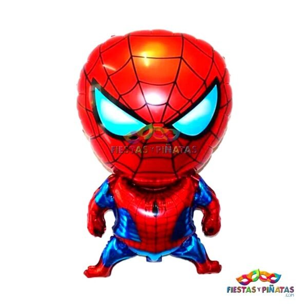 Globo metalizado para fiestas infantiles| Decoración temática Spiderman para cumpleaños infantil fiestas y piñatas Bogotá