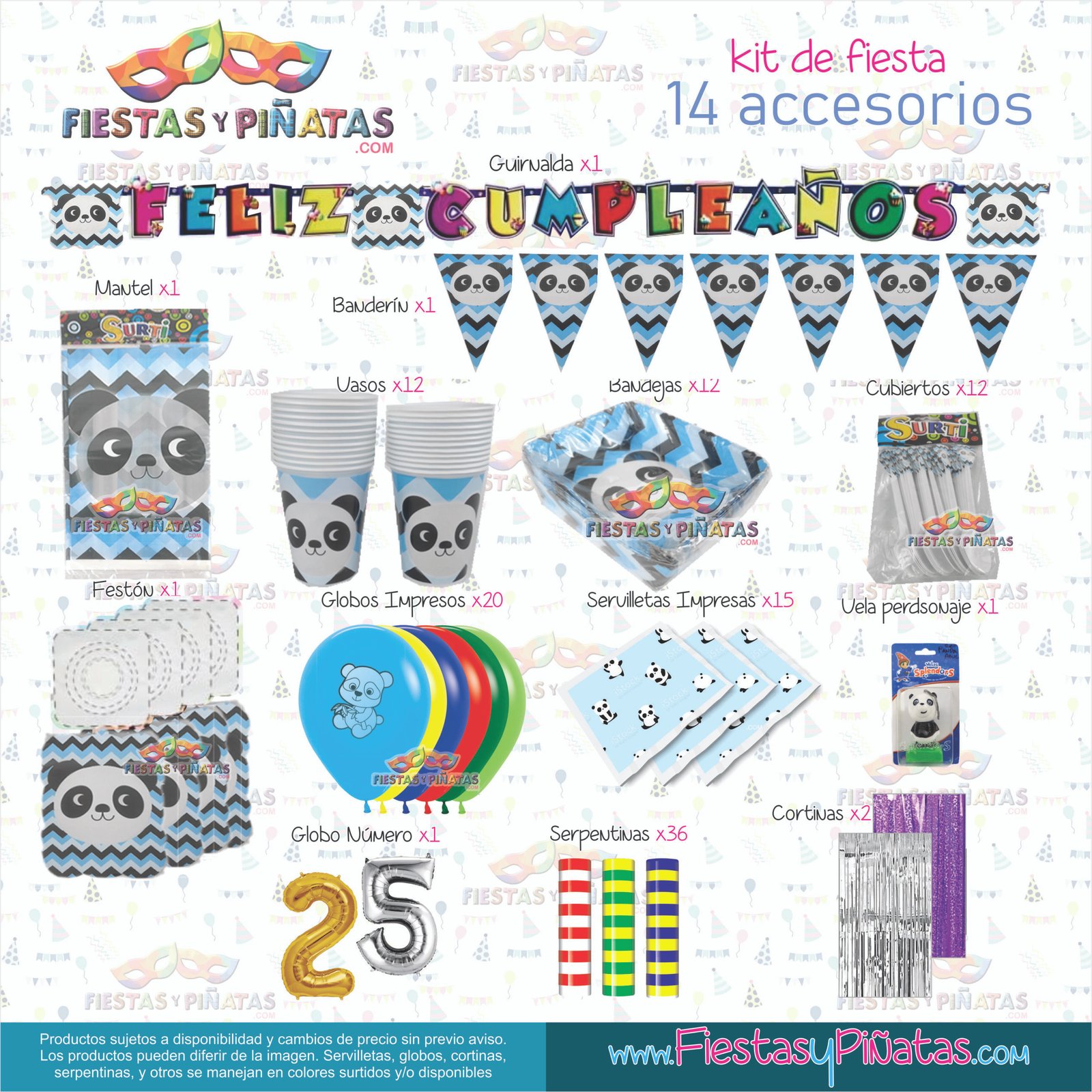 kit-tematico-oso-panda-azul-para-fiestas-y-piñatas-en-colombia-piñateria-en-linea-para-cumpleaños-14-accesorios