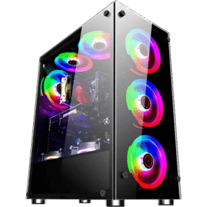 Computer Gaming Case Water Cool Air Cool