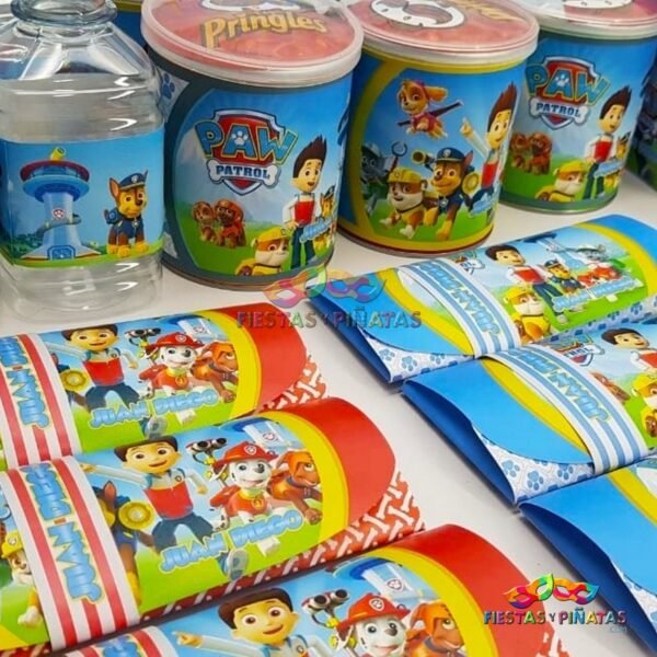 kit de decoración personalizado para fiestas infantiles| Decoración temática Patrulla canina - paw Patrol para cumpleaños infantil fiestas y piñatas Bogotá